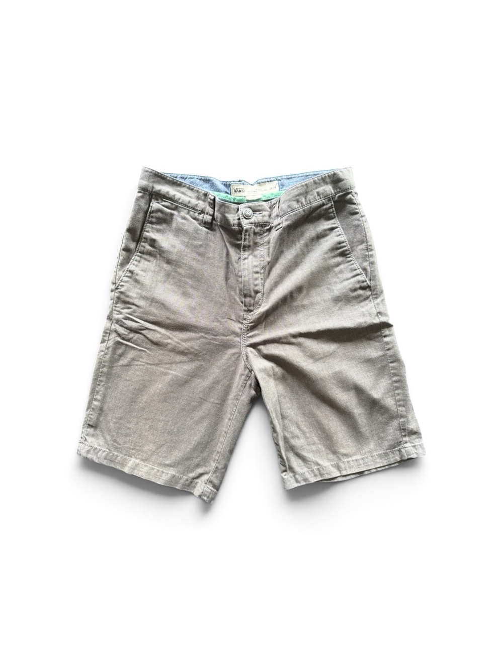 Vans Gray Flat Front Chino Shorts